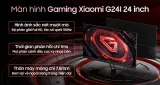 Màn hình Xiaomi Gaming G24i (23.8-inch/ FHD/ FastIPS/ 180Hz/ 1ms/ DP+HDMI) - BH 36 Tháng